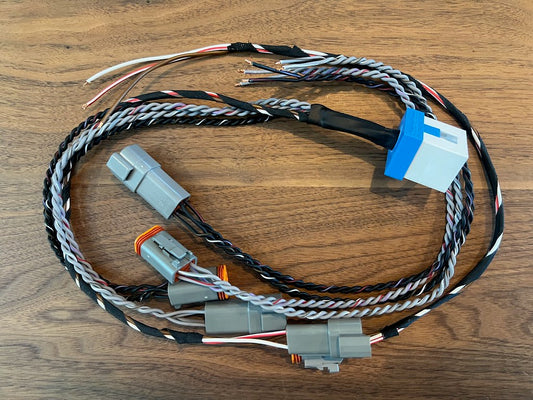 Sound System OEM trunk amplifier harness kit